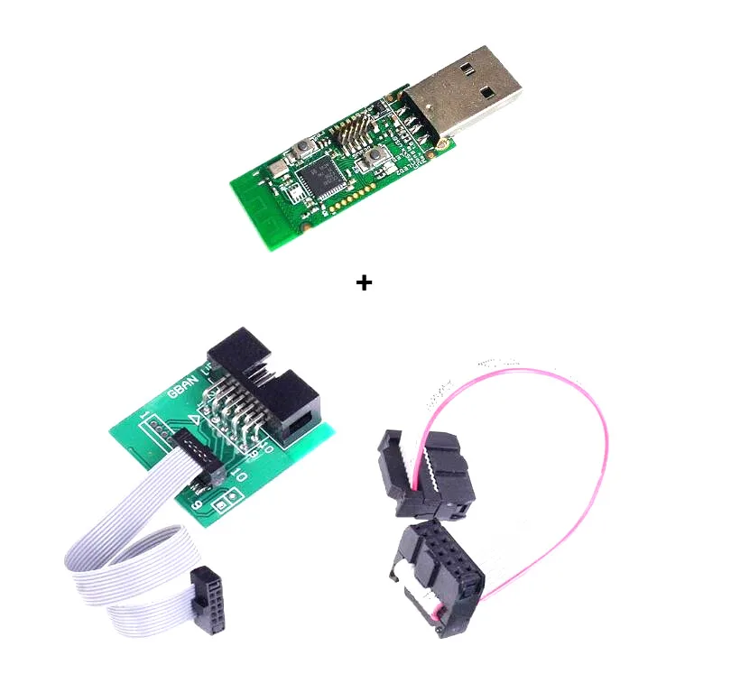 Bluetooth, BLE 4,0 модуль захвата ключа CC2531 Zigbee Sniffer Беспроводная Плата USB программатор-загрузчик Кабельный разъем - Комплект: Complete set