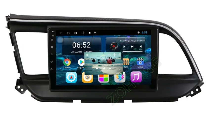 Clearance 9 inch 2.5D Octa 8 Core PIP Android 8.1 for Hyundai Elantra 2018 2019 Car DVD Multimedia Player Radio GPS Navigation BT WIFI MAP 19