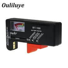 Универсальный кнопочный измеритель заряда батареи, Вольт-тестер, несколько размеров, тестер емкости батареи, Электронный индикатор питания, измерительные инструменты