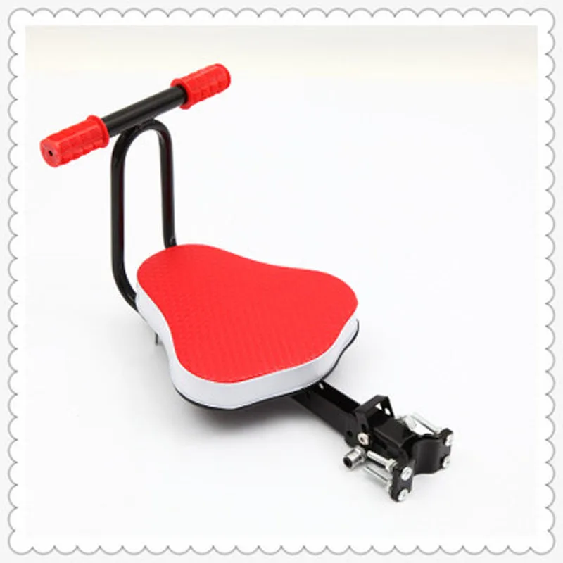 Электрический велосипед, детское седло, детское сиденье, складное детское кресло, регулируемое детское кресло для электрического скейтборда, скутера, электровелосипеда - Цвет: Handle Red