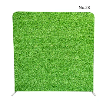 

No.23 Natural grass in golf from top view for fabric pillowcase backdrop