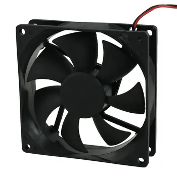 

DC 12V 4 Pin Black Plastic PC Cooling Fan 90mm x 90mm x 25mm