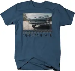 2019 новый летний тонкий футболка американских мышц Pontiac GTO V8 двойные фары Hotrod футболка Модная футболка