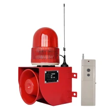 YS-01Y 115dB sirene de Som e luz de alarme kit de alarme alarme de segurança Industrial luz intermitente de controle de Alarme de Segurança sem fio