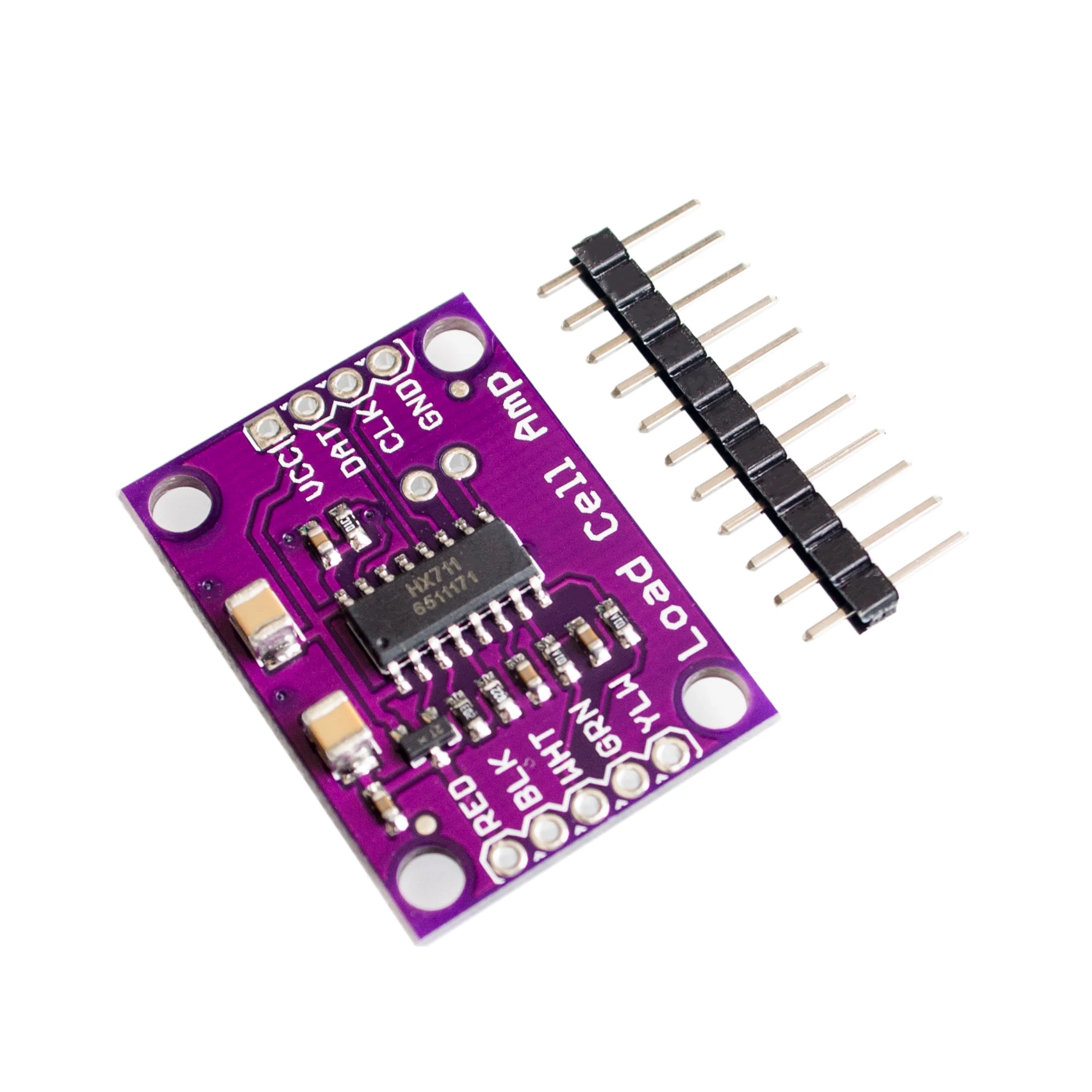 

HX711 Weighing Sensor 24-bit A/D Conversion Adapter Load Cell Amplifier Board Weight Sensors