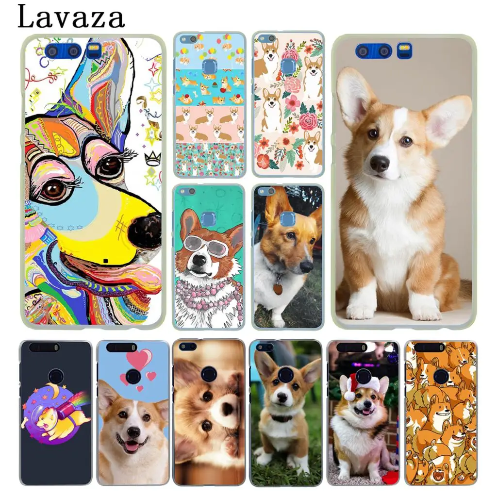 Милый жесткий чехол Lavaza Corgi dog Для Huawei Y9 Y7 Prime 2018 2019 Honor 20 10 8 8A 8X 9X 9 Lite 7C 7X 7A Pro чехол|phone
