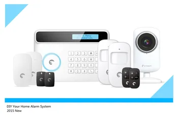

Wifi HD camera With Etiger S4 Wireless GSM/PSTN Home Smart Alarm System Security protection Alarm System With App Control