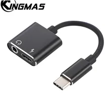 

Type C To 3.5mm Splitter Adapter For Samsung Xiaomi Huawei P20 Mobile Phone Audio AUX USB Type-C Jack Connect Headphone Earphone