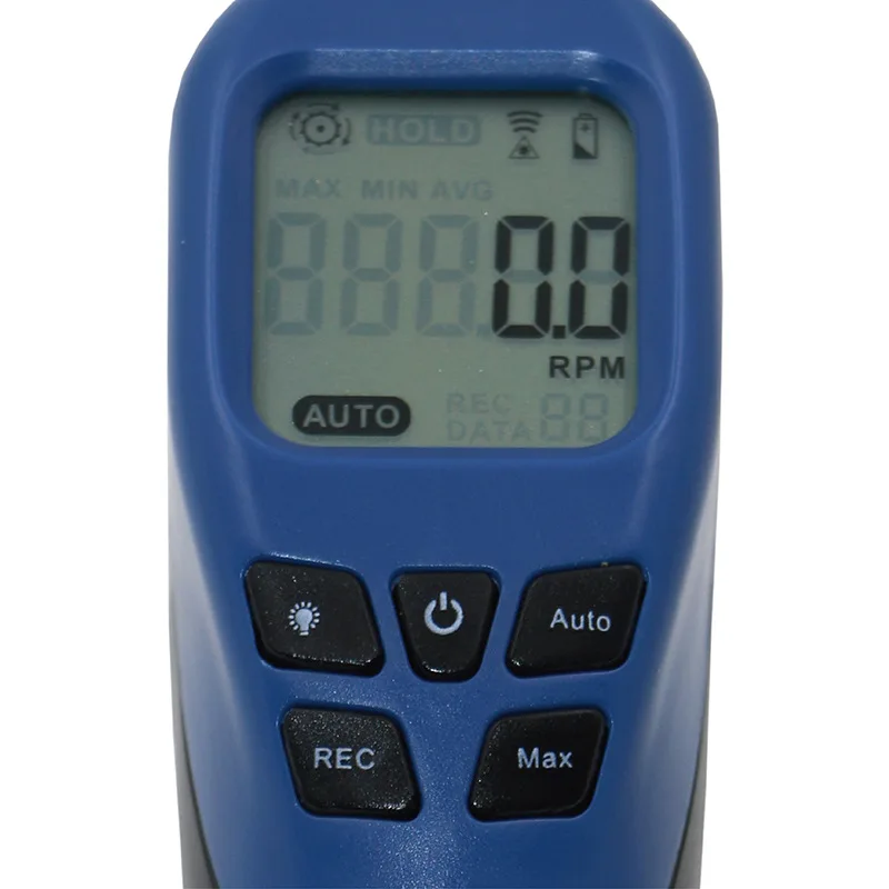 

Digital Laser Tachometer Non-contact LCD Backlight Handheld Measuring Instruments Engine RPM Tach Motor Tester Meter Speed Gauge