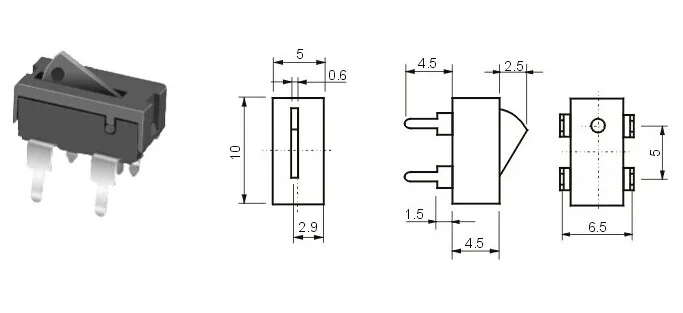 50 шт./концевой выключатель для микровыключателя|switch limit|switch micro switchswitch switch |