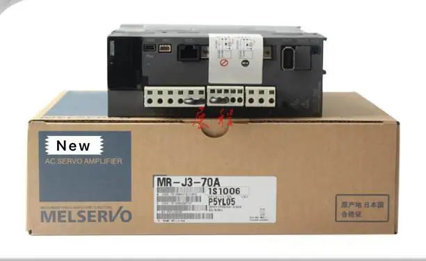 Серводвигатель MR-J3-70A (Новый оригинал) 100% Новый На складе с гарантией на один год. в