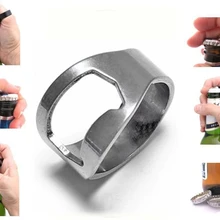200 шт./лот нержавеющая сталь палец кольцо-открывалка для бутылок пива кухня инструменты