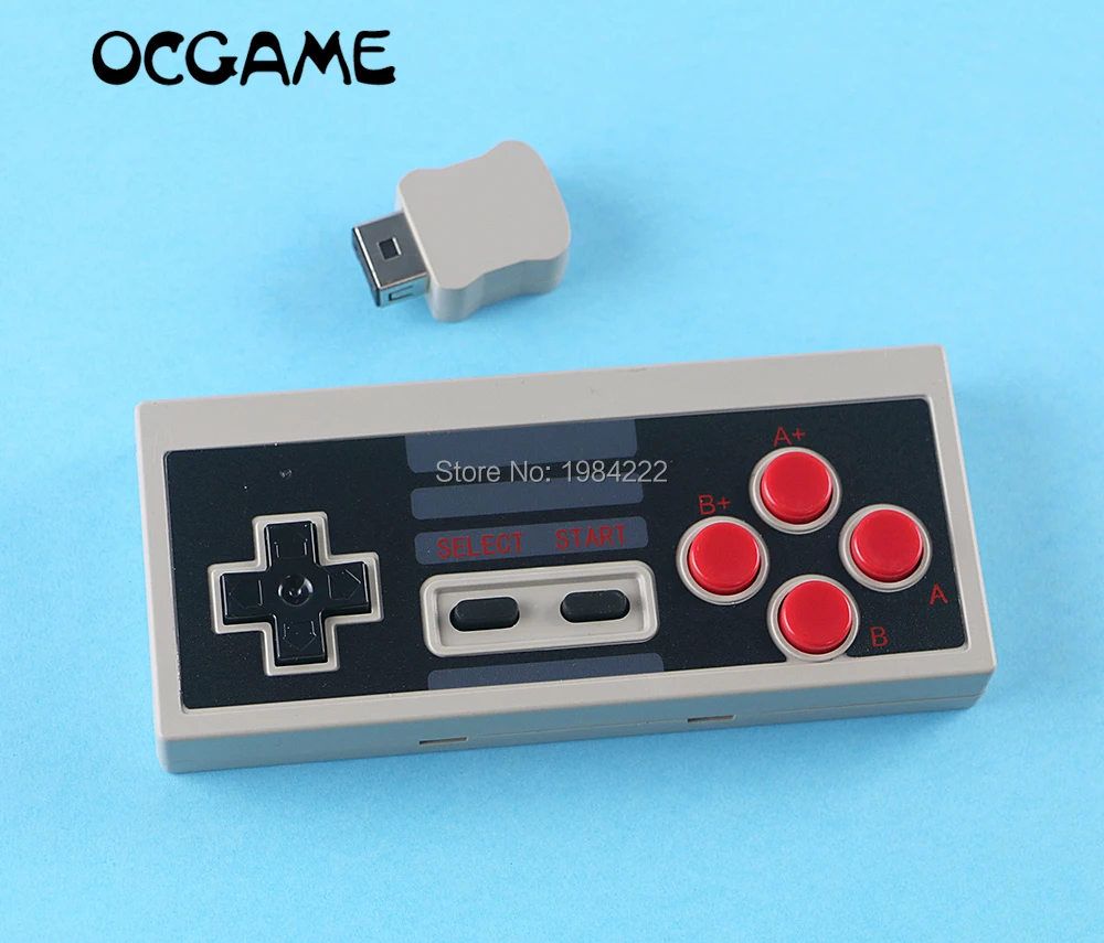 Ocgame Wireless 2.4G Gamepad Per Nintendo Nes Classic Mini Edition Controller Di Gioco Con Ricevitore Senza Fili Per Nes Mini 3 Pezzi