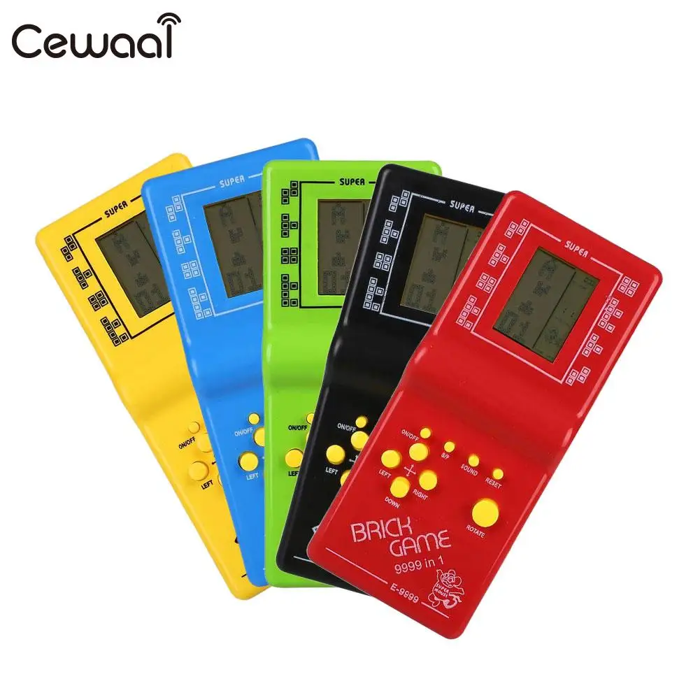 

Classic Tetris Hand Held LCD Game Toy Fun Brick Game Riddle Educational Toys