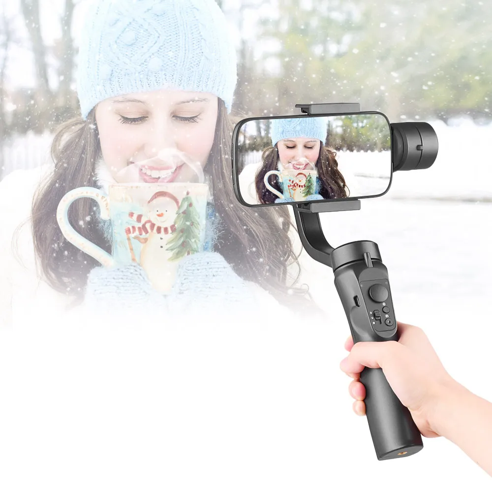 

3-Axis Handheld Gimbal Smartphone Stabilizer for iPhone Xs Max/Xs/X/8 Plus/8/7/7 Plus for Samsung Huawei Xiaomi Smartphones