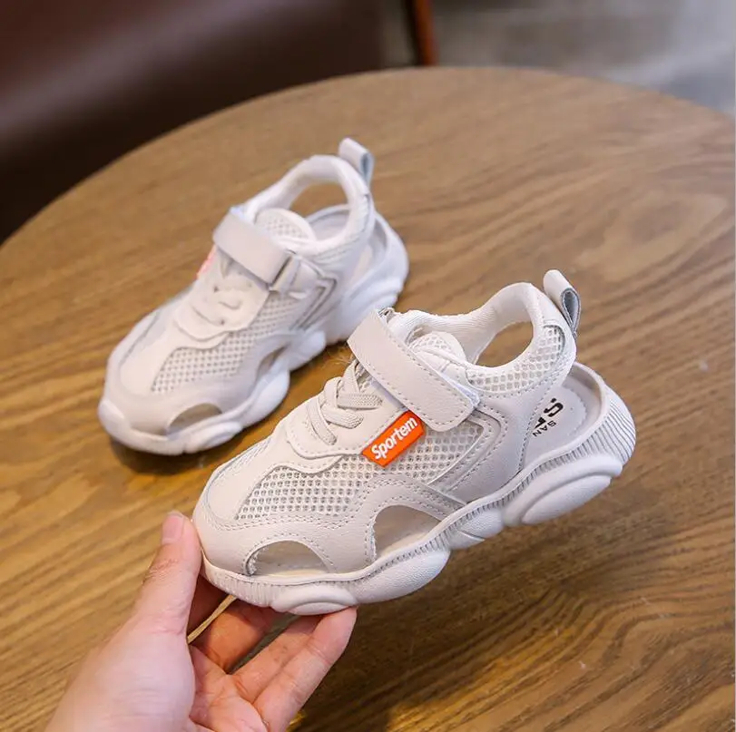 

New Boys Sandals Children Sandals Closed Toe Sandals Sports Kids Summer Shoes Soft Size 26-36