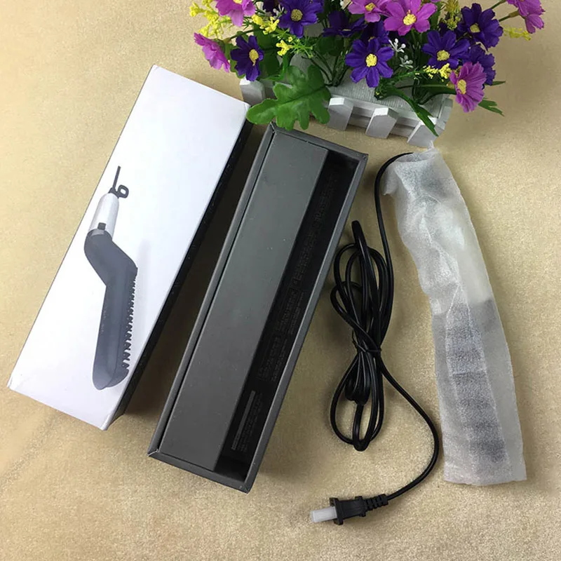 

2018 Drop shipping Quick Hair Styler Comb Curling Iron Volumize Flatten Side Straighten for Men @ME88