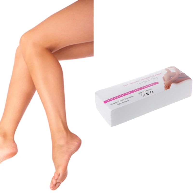 

100Pcs/Lot 7x20 Non-woven Wax Band Hair Removal Beauty Health Epilator Wax Paper