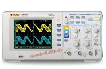 

RIGOL DS1102E 2Channel Digital Oscilloscope 100MHz DSO 1GSa/S