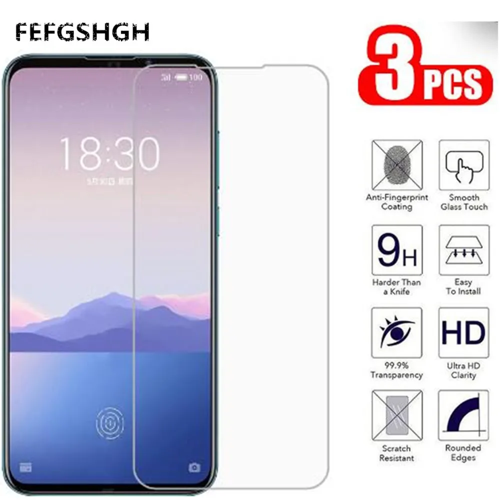 

2.5D 9H Tempered Glass For Meizu 16Xs Screen Protector Glass On For Meizu 16Xs Protective Film Glass