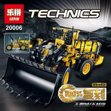 LEPIN 20006 technic series 1636pcs Volvo L350F wheel loader Model Building Kit Blocks Bricks Compatible Toy 42030