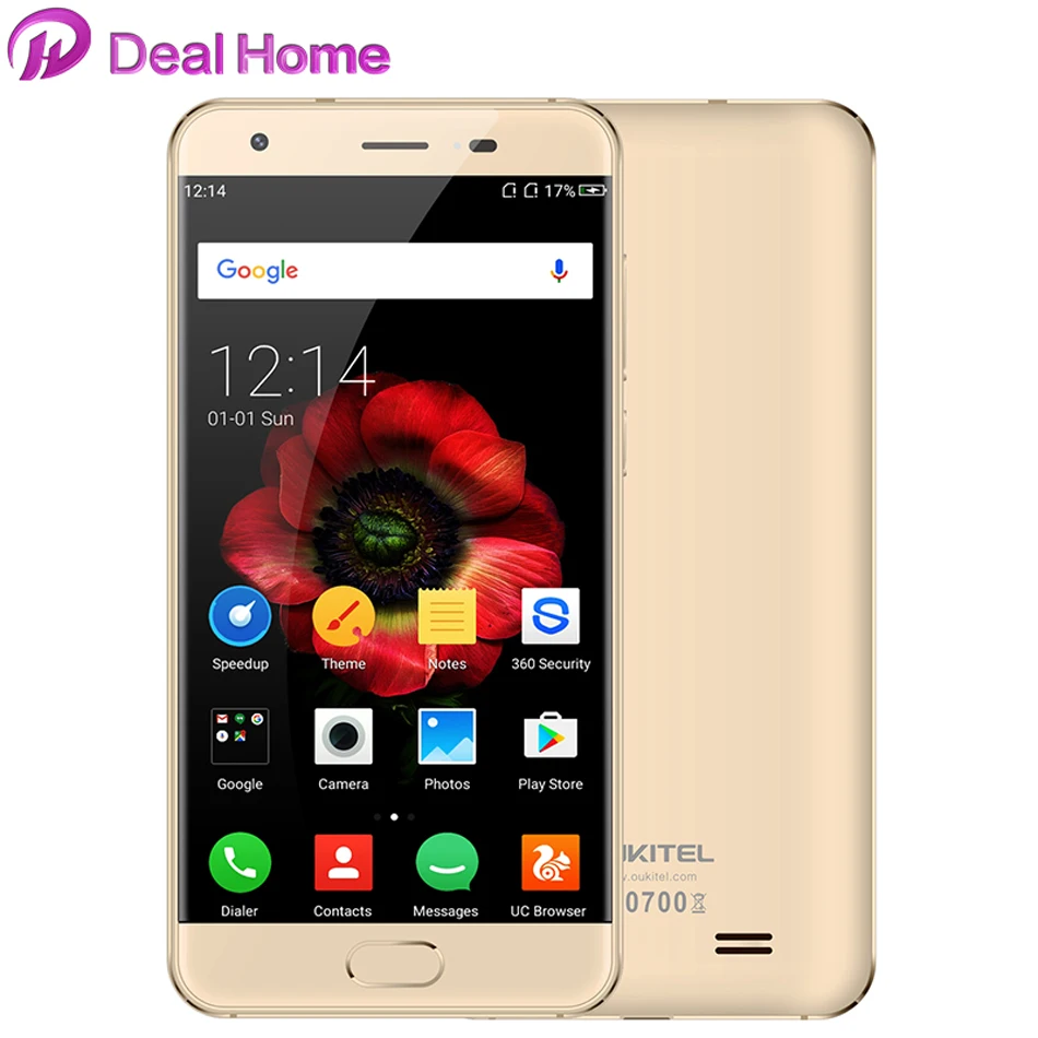 Oukitel K4000 Plus Mobile Phone MTK6737 5.0" HD Quad Core 1.3GHz Android 6.0 2GB RAM 16GB ROM 8.0MP 4100mAh 4G LTE Cell Phone