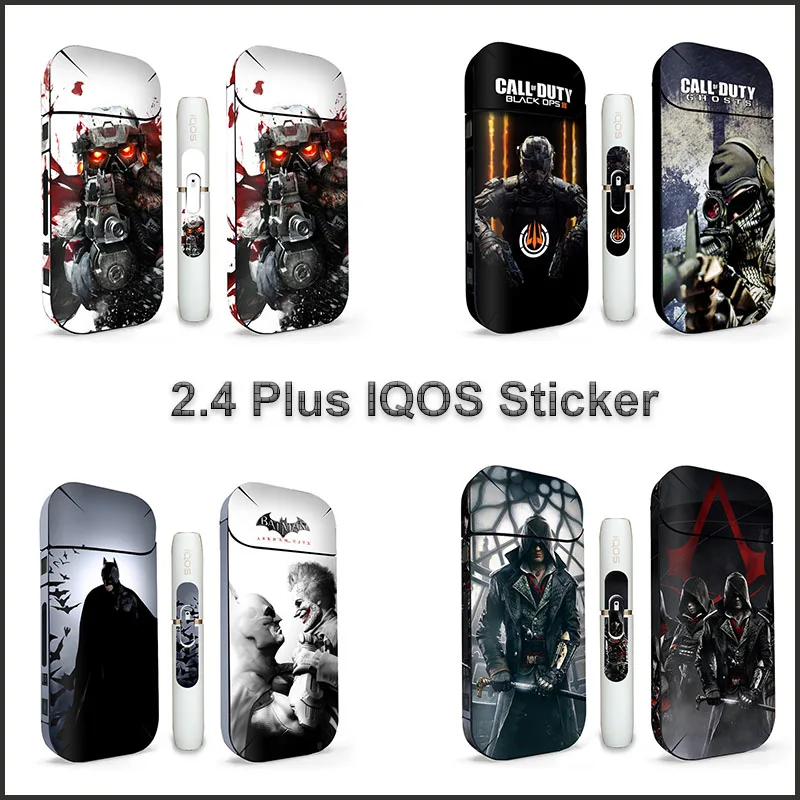 

12 Color Design Protective For IQOS 2.4 Plus Skin Cover Sleeve Sticker