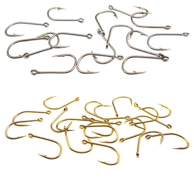 Peche 100pcs/box Fishing Hooks High Carbon Steel Barbed Fishhooks for Carp Fly Fishing Tackle Boxes Pesca Fish Hooks
