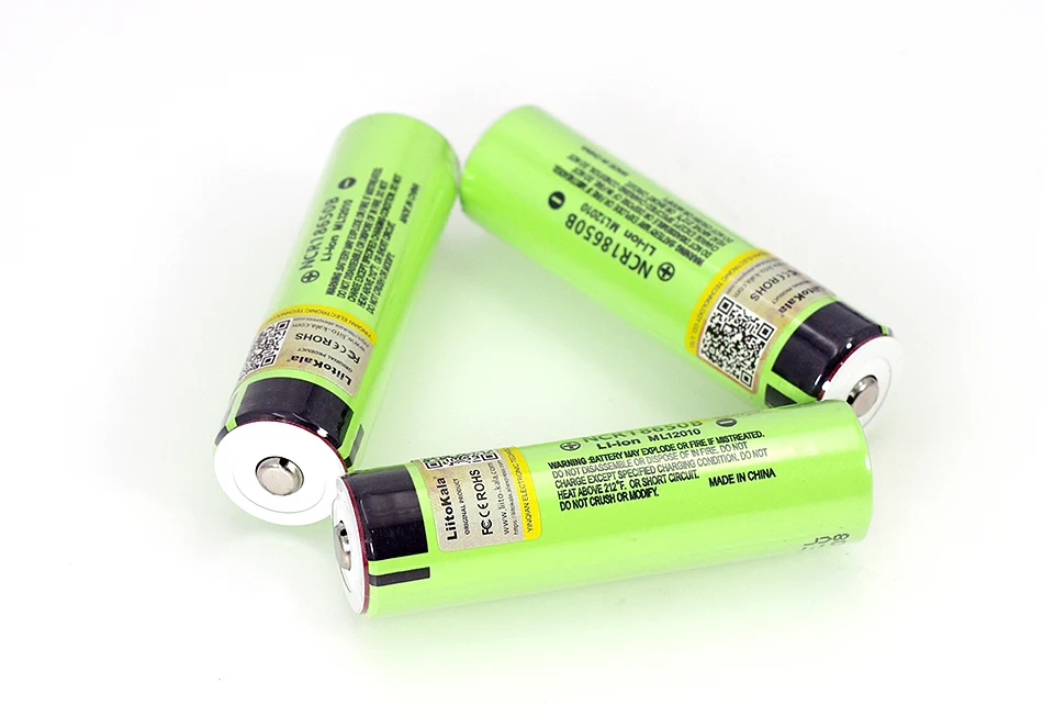 Liitokala NCR18650B 3,7 V 3400mah 18650 перезаряжаемая литиевая батарея подходит для фонарика батареи(без PCB