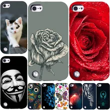 Чехол для Apple iPod Touch 5 6 цветной чехол с изображением Льва и цветов