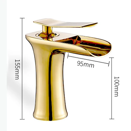 Kaufen Becken Armaturen Wasserfall Bad Wasserhahn Einzigen handgriff Waschbecken Mischbatterie Bad Antiken Wasserhahn Messing Waschbecken Wasser Kran Silber 6009