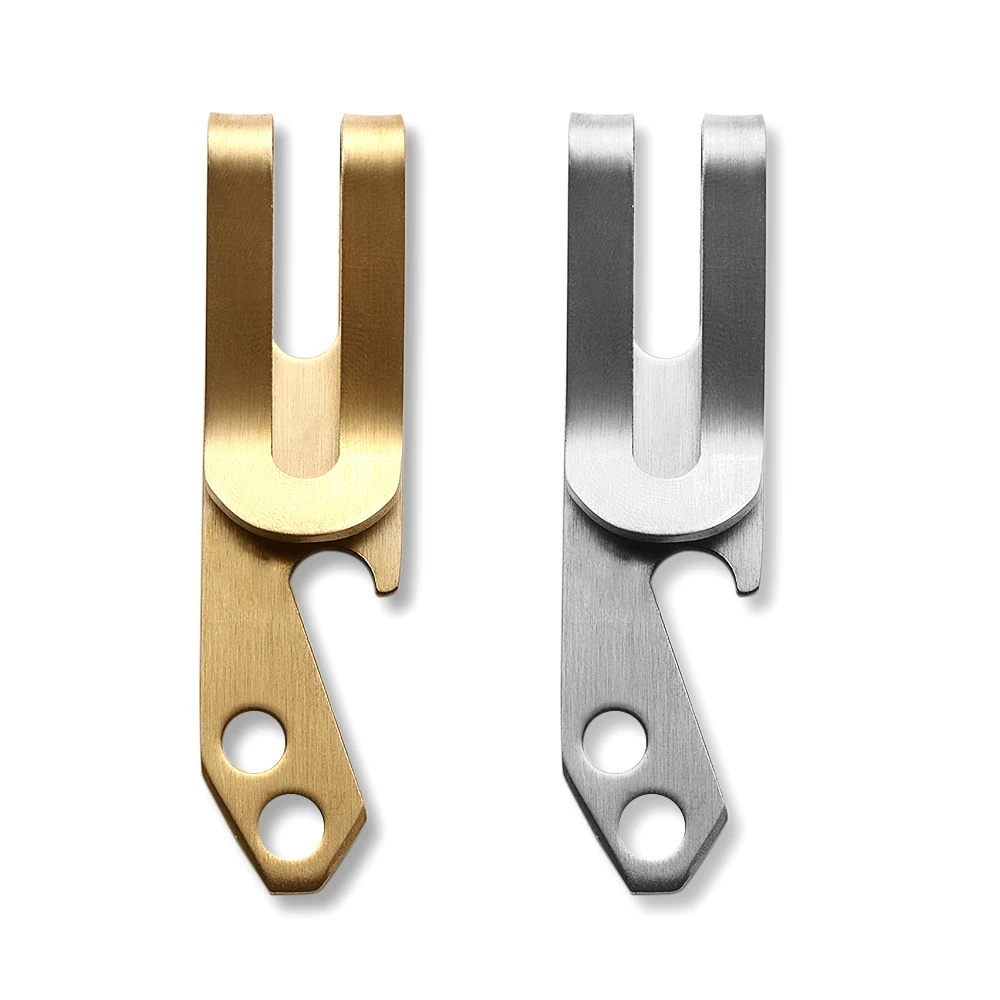 

1Pcs New Metal Men Money Clip Pocket Holder Wallet Stainless Steel Bottle Opener Key Chain Multifunctional Money Clip Dropship