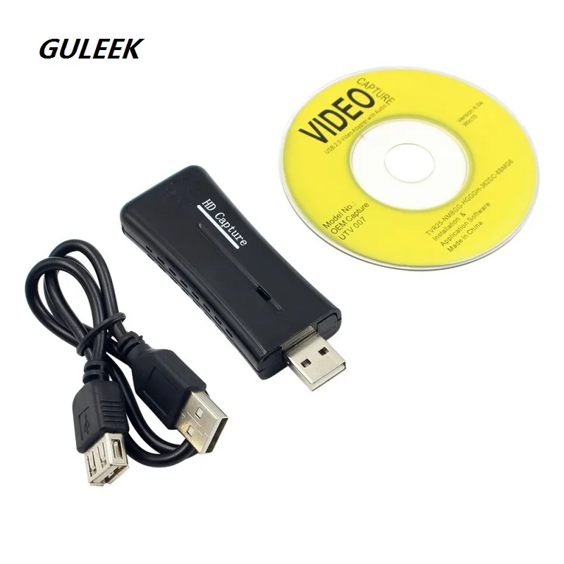 

Portable USB 2.0 Easycap Video Audio Adapter Scheda di Acquisizione DVD Converter Composito Audio Per Facile Cap HDVideo Adapter