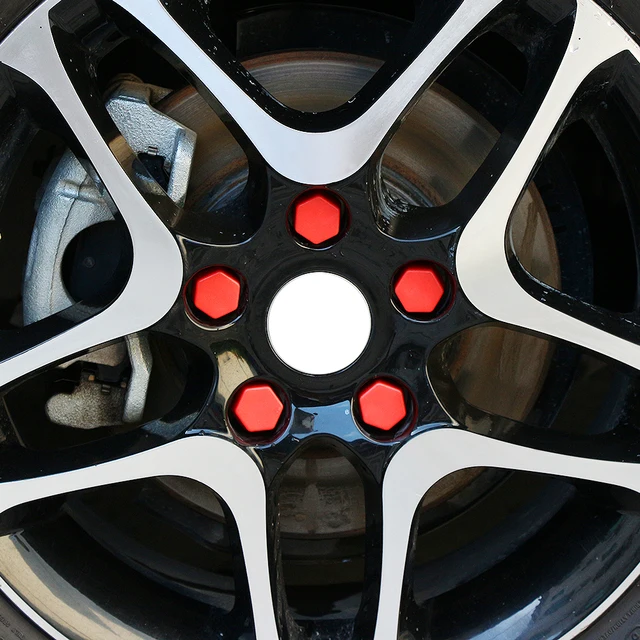 19mm 20pcs/lot Silicon Car Wheel Nuts Covers For Mercedes Benz Series A