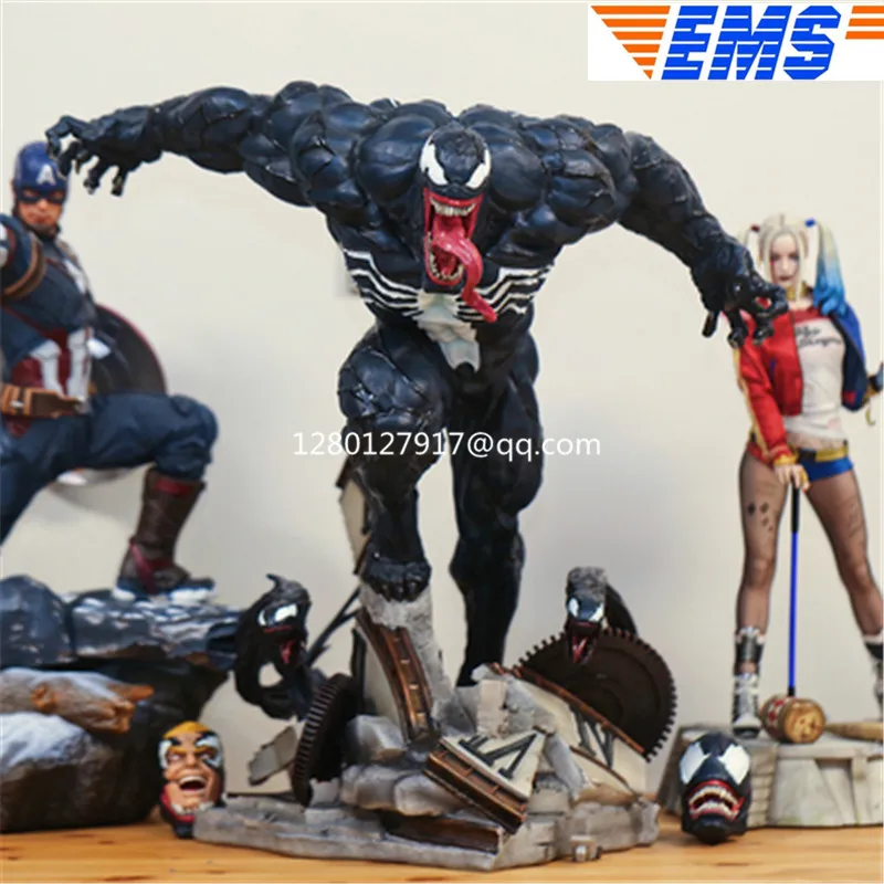 

Avengers Anti-hero Statue Venom Comic version Full-Length Portrait GK Action Figure Collectible Model Toy P1362