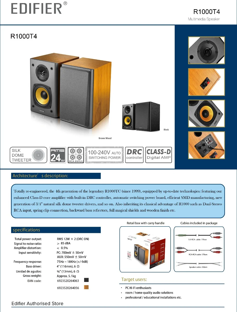 R1000T4 sell sheet