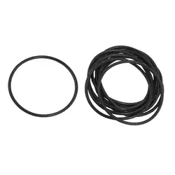 10x черный резиновый сальник уплотнительное кольцо уплотнительные прокладки, 45*41*2 мм