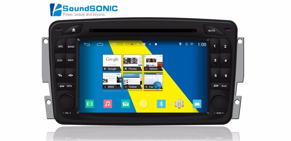 Cheap Android 4.4 Autoradio GPS Navi DVD Radio Stereo Multimedia For Mercedes Benz E Class E290 E300 E320 E420 E430 E50 E55 AMG 10