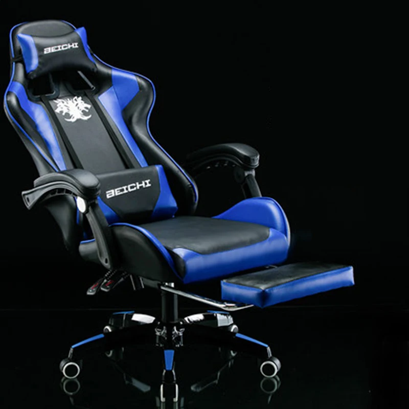 Новое поступление, игровое кресло из синтетической кожи для гонок, Интернет-кафе, WCG компьютерное кресло, удобный домашний стул