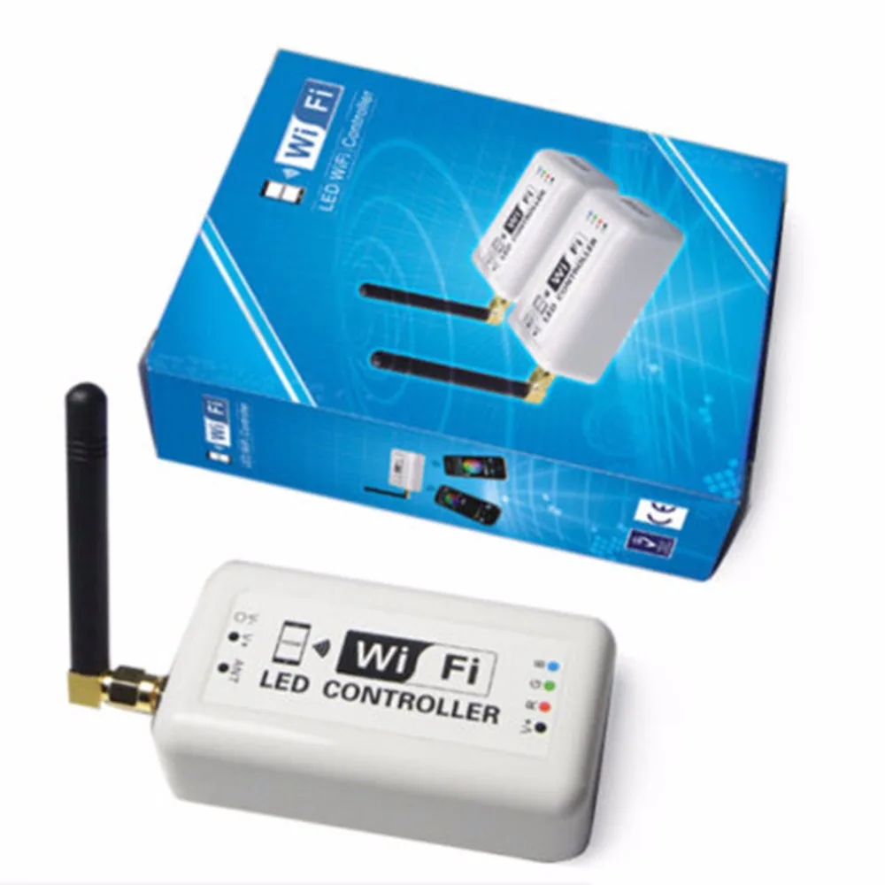 Millions color RGB LED controller WIFI,MUSIC modes wifi370 controle,for Iphone,Android 2.3Version IOS,led music controller