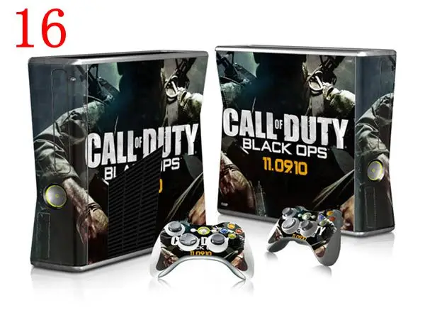 

OSTSTICKER Sticker For Microsoft Xbox 360 Slim Skin Sticker Skin Sticker For Xbox 360 Slim Decal free shipping