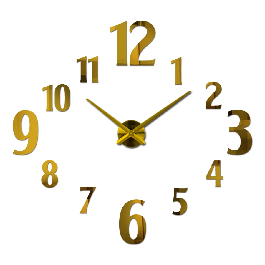 Новые акриловые настенные часы современный дизайн reloj де сравнению кварцевые