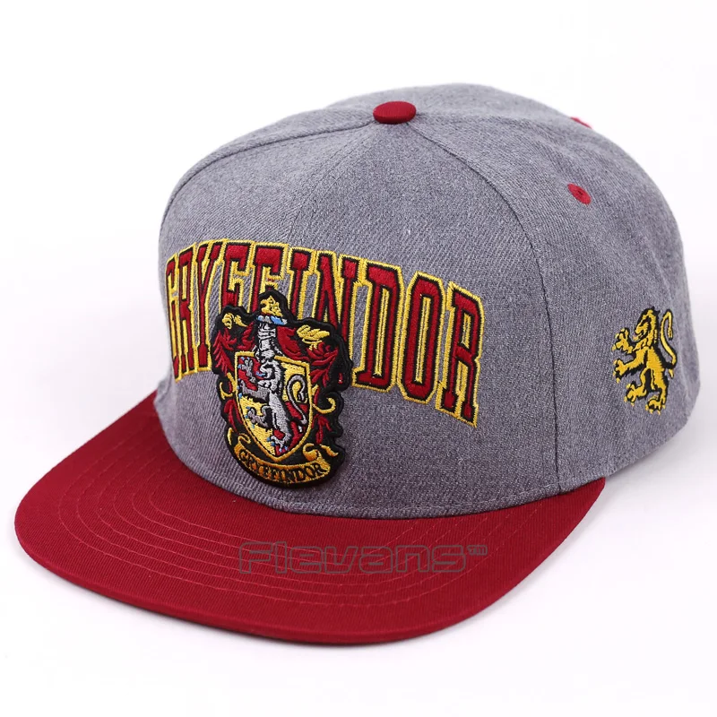

Ravenclaw Hufflepuff Gryffindor Casual Summer Cotton Snapback Cap Hat Baseball Caps Adjustable Hats 2 Styles