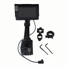 DIY Инфракрасный ночного видения Телескопический Монокуляр 4,3 дюймов дисплей для прицел для охоты ночного видения очки устройство