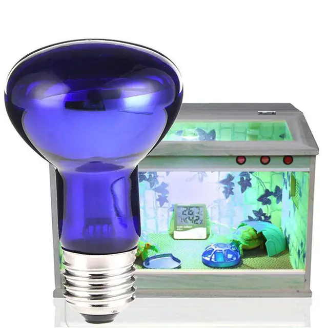 Fluorescent Reptile Heat Basking Lamp Light Bulb for Vivarium Terrarium