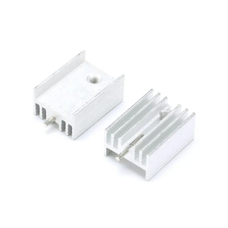 10Pcs Aluminum Heatsink Transistor Radiator With Needle For Transistors TO-220 Z09 Drop ship (4)