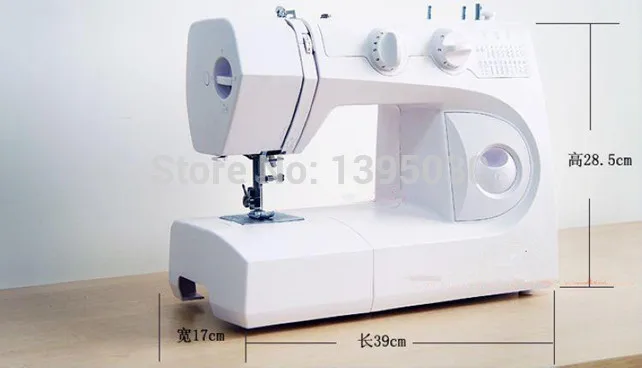 1 шт. fy2300 Бытовая многофункциональная швейная машина прижимная ножная игольчатая катушка с английским руководством