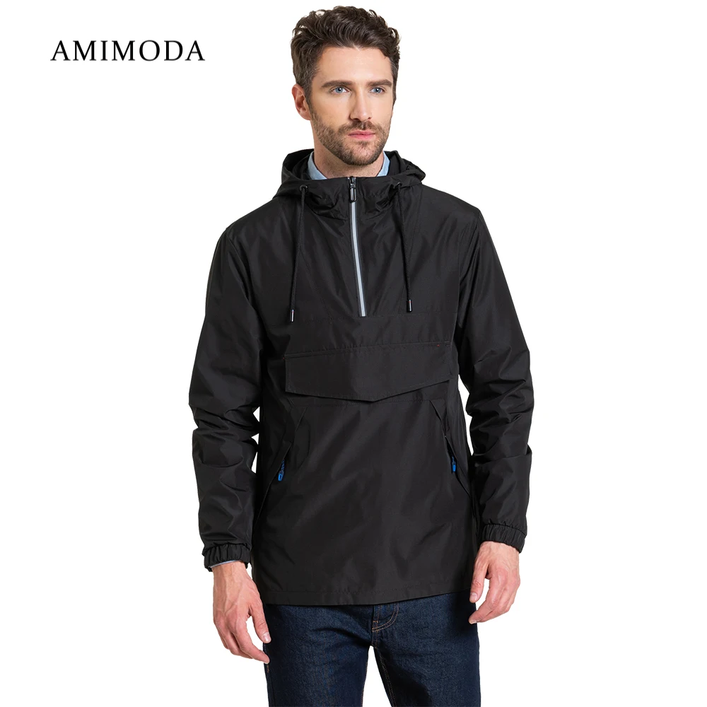 Jackets Amimoda 10029-01 Men\'s Clothing windbreakers for men  cloak jacket coat parkas hooded
