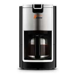Американский стиль кофе машина дома полностью автоматическая приготовления капельная Кофеварка Тип устройство для приготовления чая