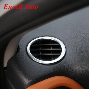 

Car Covers Stainless Steel Air Conditioning Vent Trim Sequins Cover Sticker For Honda Vezel HRV HR-V 2014 2015 2016 accessories